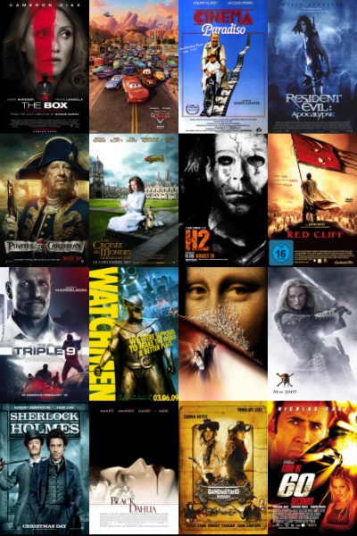 معرفی بهترین فیلم و سریال از نظر منتقدین و بینندگان - پوستر فیلم‌ها و سریال‌ها