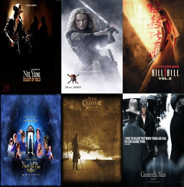 معرفی بهترین فیلم و سریال از نظر منتقدین و بینندگان - پوستر فیلم‌ها و سریال‌ها