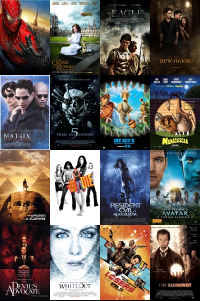 معرفی بهترین فیلم و سریال از نظر منتقدین و بینندگان - پوستر فیلم‌ها و سریال‌ها