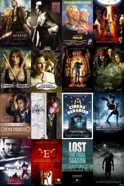 معرفی بهترین فیلم و سریال از نظر منتقدین و بینندگان - پوستر فیلم‌ها و سریال‌ها