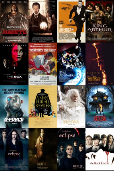 معرفی بهترین فیلم و سریال از نظر منتقدین و بینندگان - پوستر فیلم‌ها و سریال‌ها