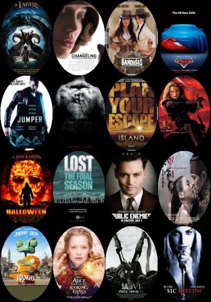 معرفی بهترین فیلم و سریال از نظر منتقدین و بینندگان - پوستر فیلم‌ها و سریال‌ها