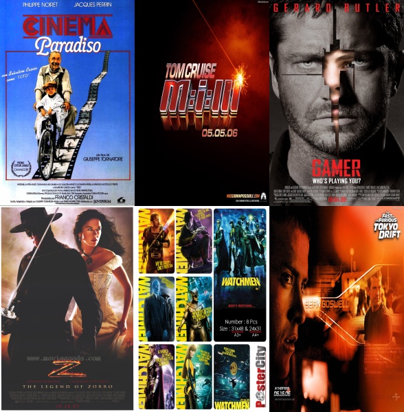 پوستر فیلم‌ها و سریال‌ها